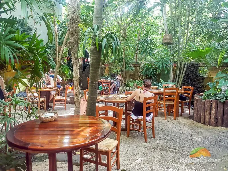La Cueva del Chango (jungle-garden breakfasts)