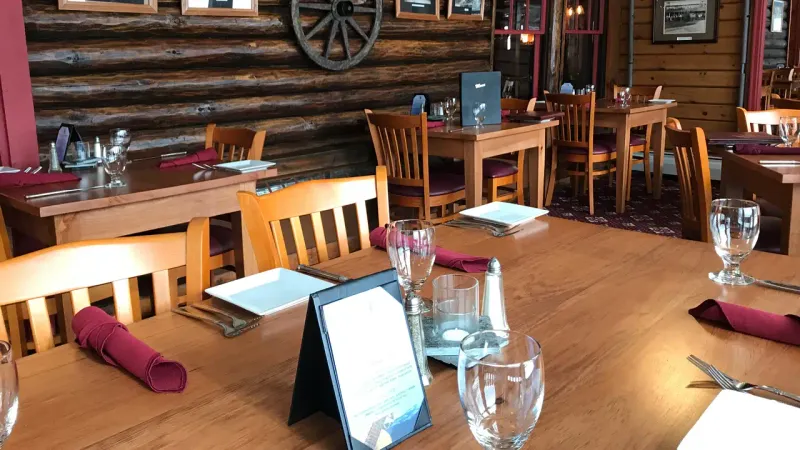 Log House Restaurant at Garnet Hill Lodge - North River (Adirondacks)