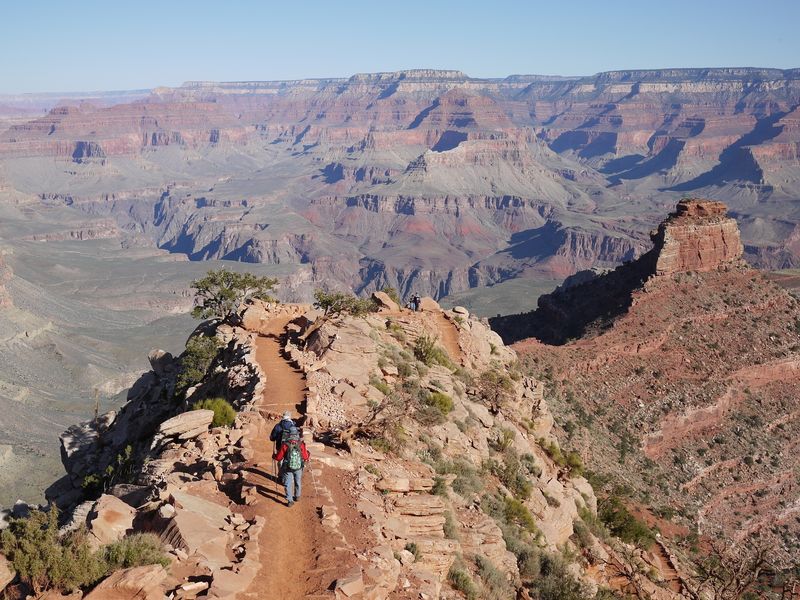 South Kaibab Trail to Cedar Ridge (Grand Canyon NP, AZ)