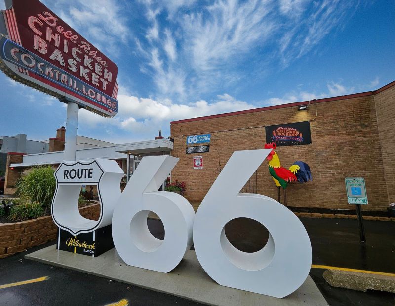 Denny’s Diner on Route 66 – San Bernardino