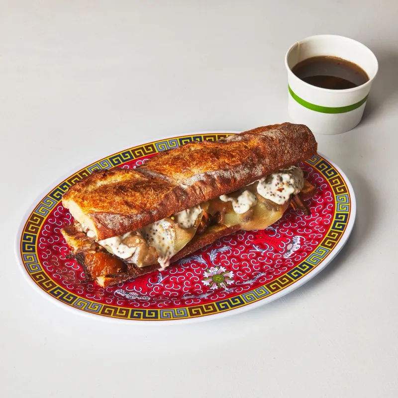 Open Market's Normandie Tuna Melt — Koreatown, Los Angeles