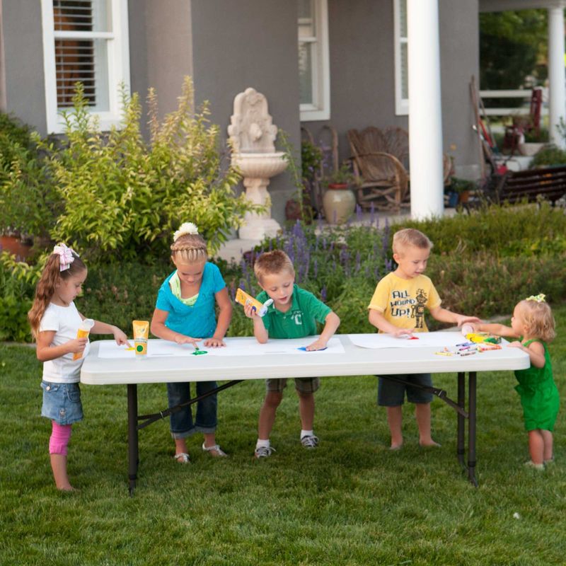 Lifetime Height-Adjustable Folding Utility Table