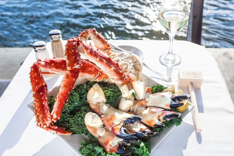 Billy's Stone Crab — Iconic for Florida stone crab (own fishery; market + dining)