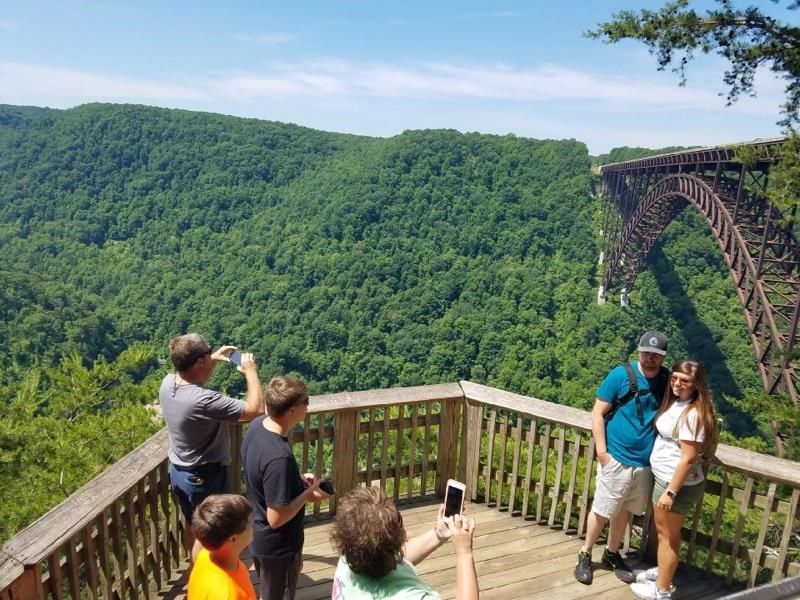 Watch the Gorge ignite from the Canyon Rim Visitor Center overlooks