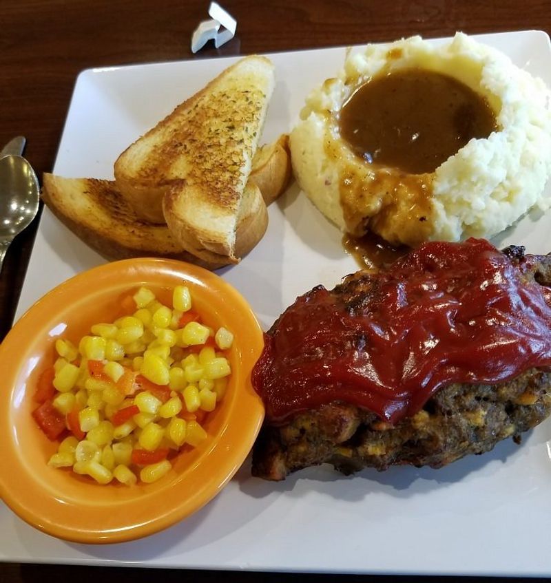 Village Inn — All-American Meatloaf