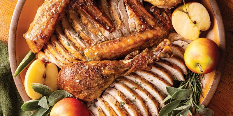 Roasted Turkey and Chicken