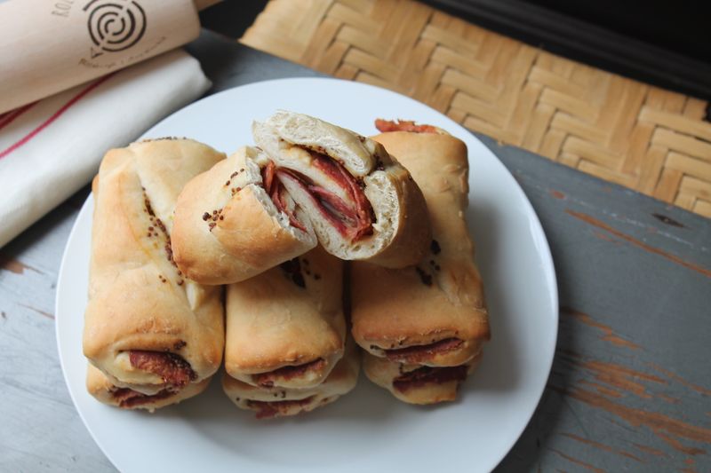 Pepperoni Roll: Coal Miner's Portable Feast