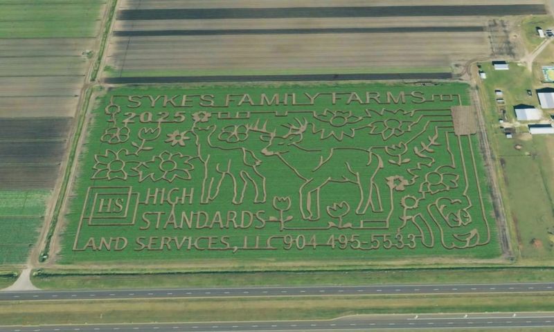 Navigate the Massive 9-Acre Corn Maze Challenge