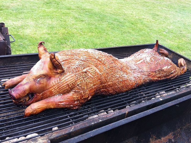 Pork ribs or hot dogs from pigs fed ractopamine