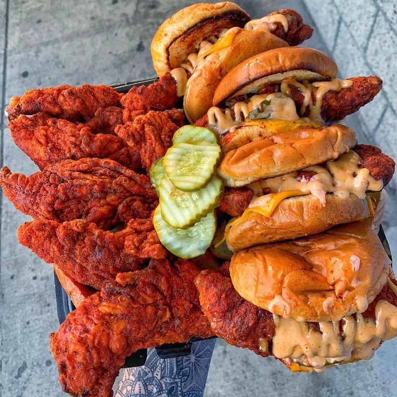 Dave's Hot Chicken (Nationwide) — Viral Sliders and Reaper Heat