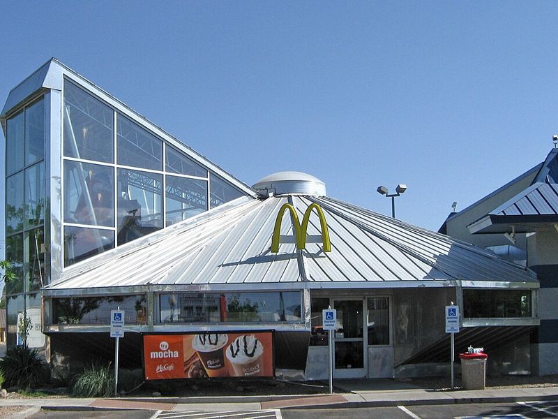 The Flying Saucer McDonald's (Roswell, New Mexico)