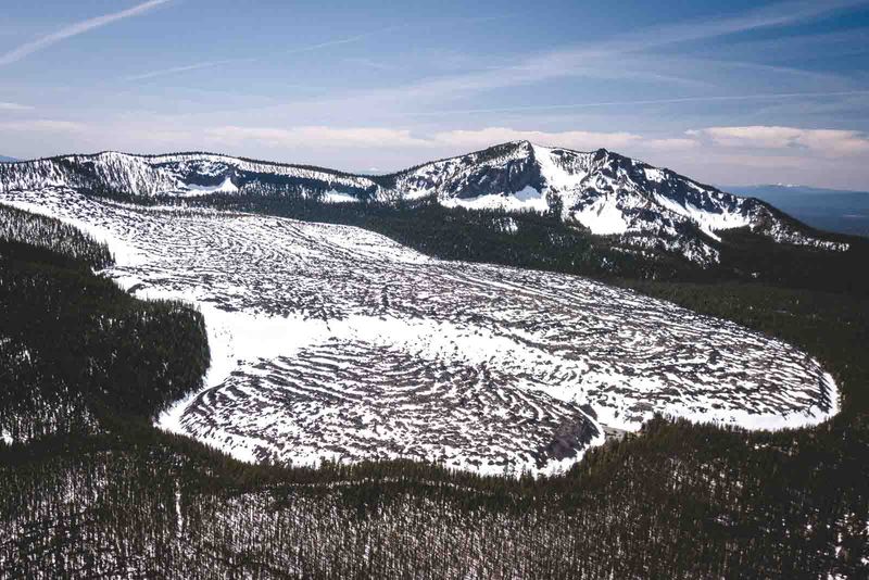 Big Obsidian Flow Loop — Newberry National Volcanic Monument, Oregon