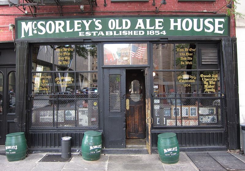 McSorley's Old Ale House (1854) – East Village
