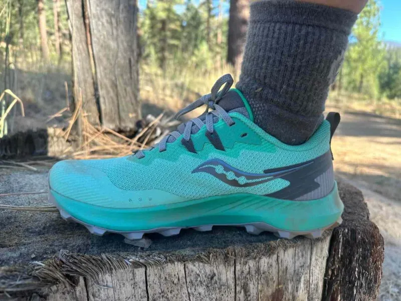 Saucony Peregrine 14 — agile feel with bitey lugs
