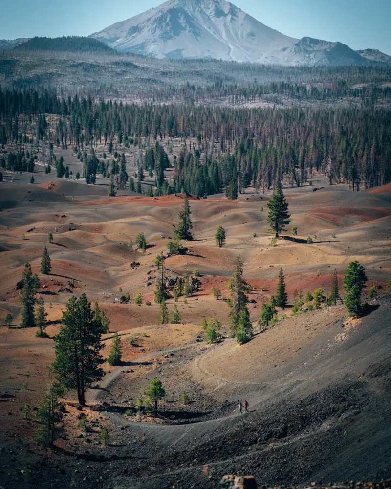 Cinder Cone & Fantastic Lava Beds — Lassen Volcanic National Park, California