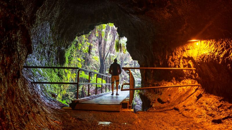 Nāhuku (Thurston Lava Tube) — Hawaiʻi Volcanoes National Park, Hawaiʻi Island