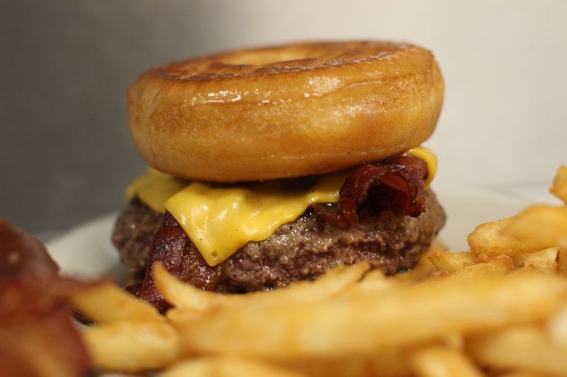 Brooks Burgers (Naples) — Donut Burger and Sweet Charlotte
