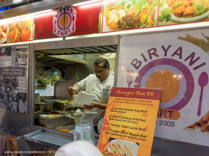Biryani Cart (Indian/Kati Rolls) — Midtown West (46th & 6th)