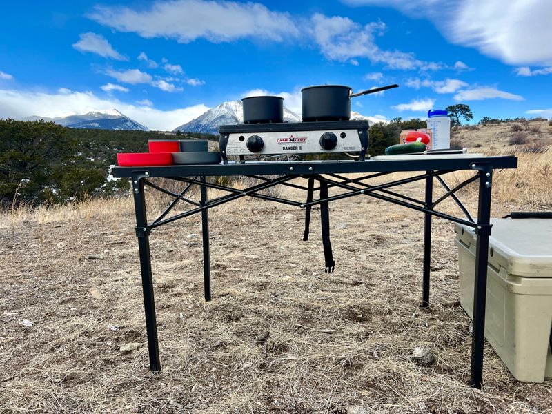 Mountain Summit Gear Heavy Duty Roll Top Table