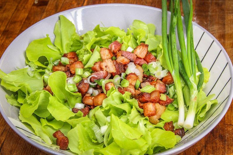 Kilt Lettuce: Garden Greens with Bacon Magic