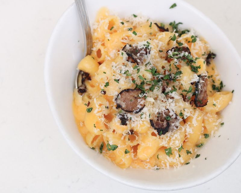 Truffle Mac & Cheese — Delmonico's, New York, NY