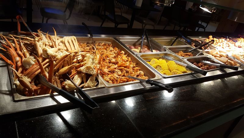 Buffet Includes Crab Legs (and Dungeness!)