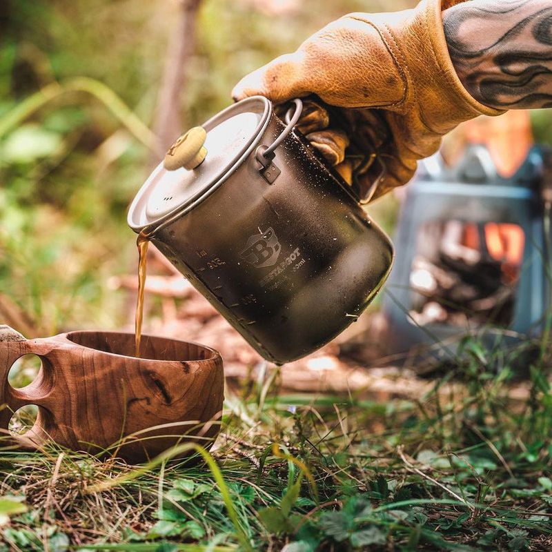 Titanium Espresso Maker