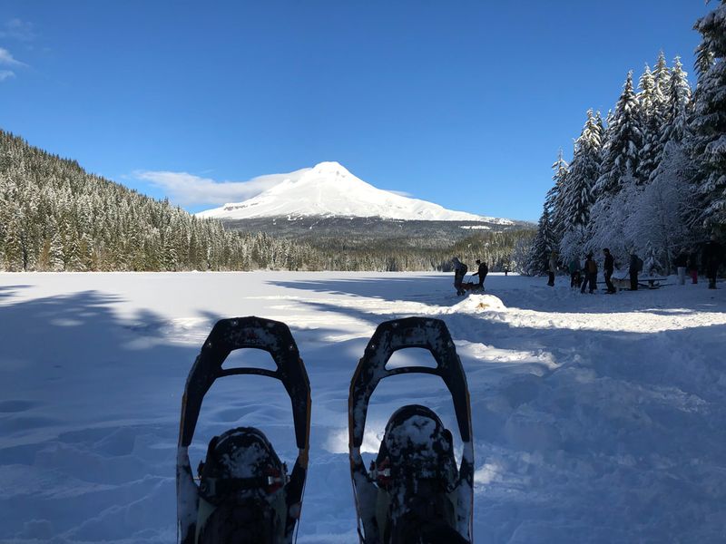 Trillium Lake Winter Loop — Mount Hood National Forest, Oregon