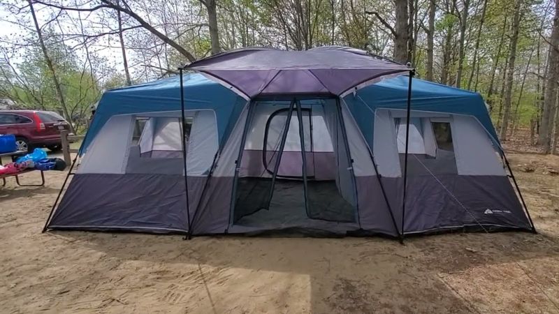 Ozark Trail 12-Person 3-Room Instant Cabin Tent