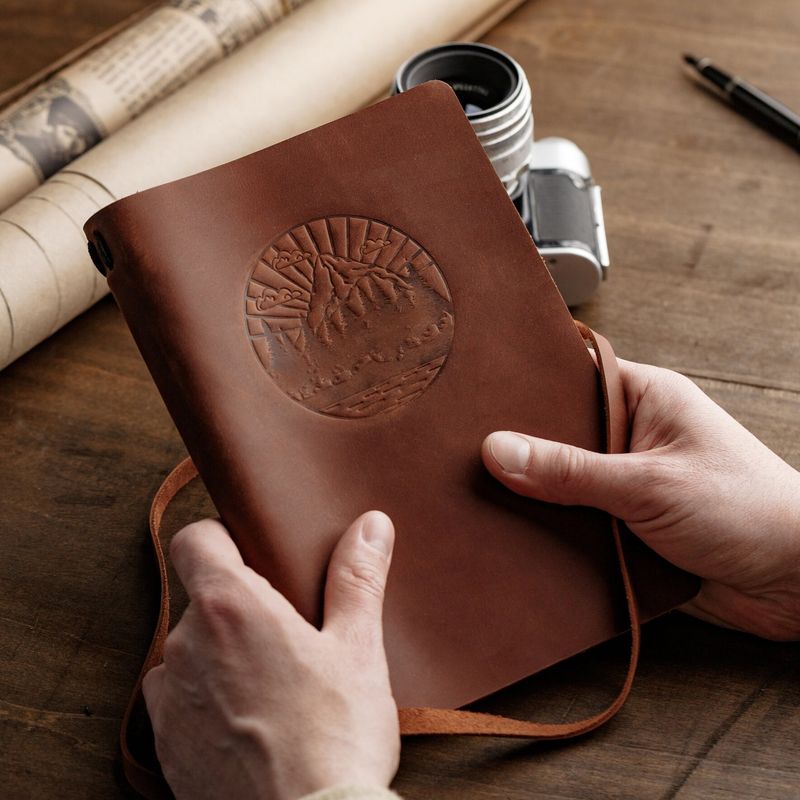 Leather-Bound Trail Journal