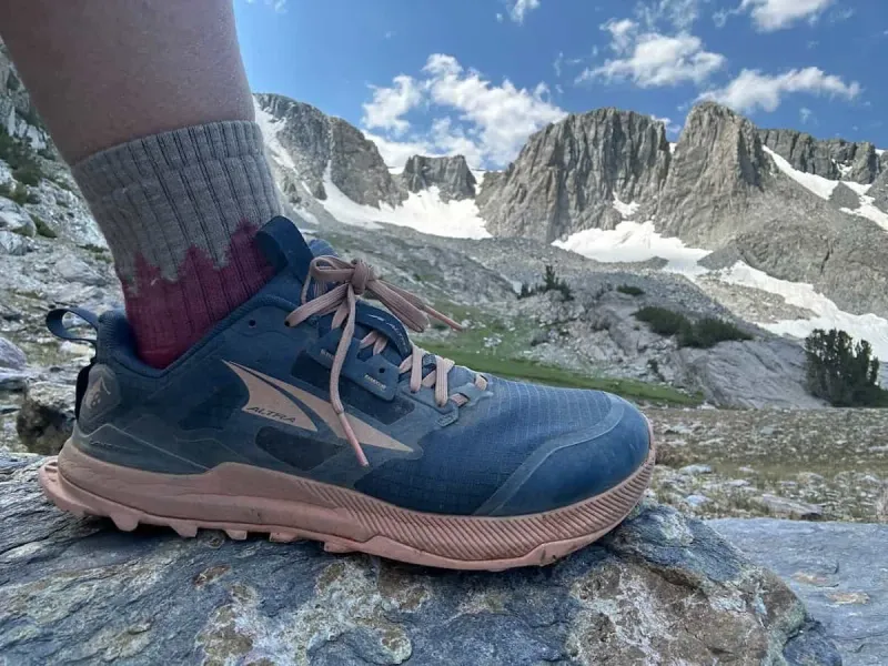 Altra Lone Peak 8 — roomy fit, zero-drop feel, embedded Stone Guard