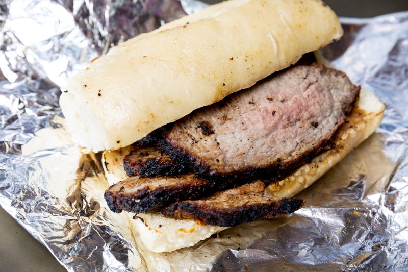 Old San Luis BBQ's Tri-Tip Sandwich — San Luis Obispo (Central Coast)