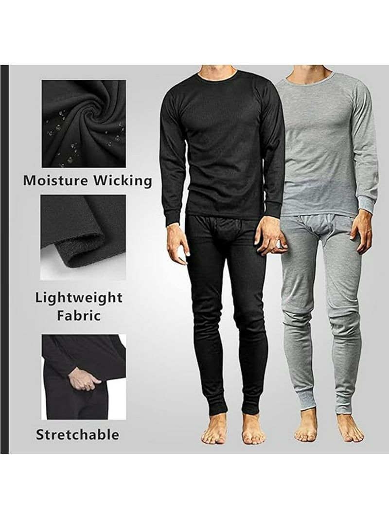Thermal Underwear Set with Moisture Management