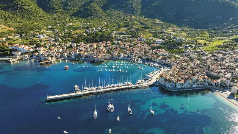 Komiža, Vis Island, Croatia