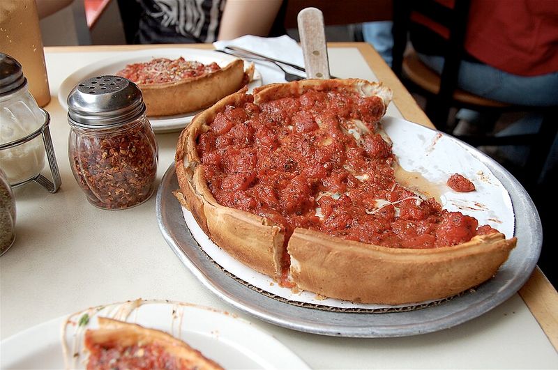 Chicago Deep-Dish Pizza