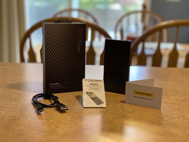 Nitecore NB10000 Gen2 — The Lightest 10k mAh Power Bank Most Hikers Carry