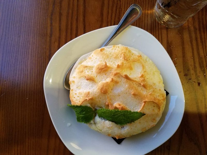 The Pit (Raleigh) – Classic, creamy banana pudding layered with bananas, wafers, and a fluff/meringue finish