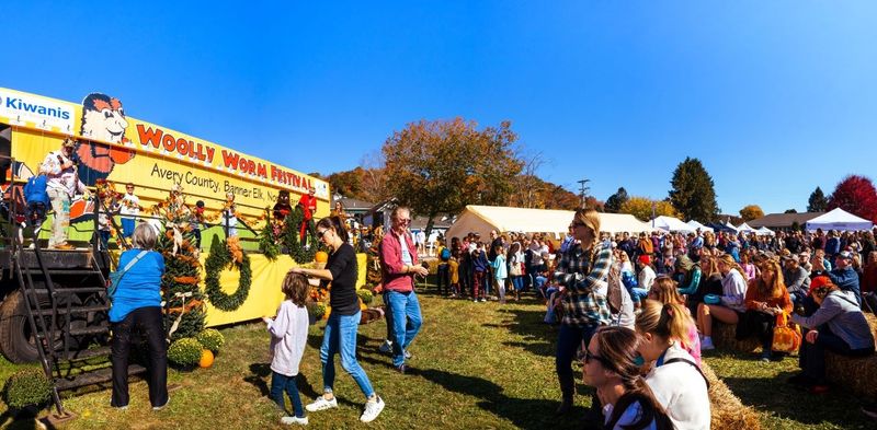 Woolly Predictions and Mountain Fare at Woolly Worm Festival