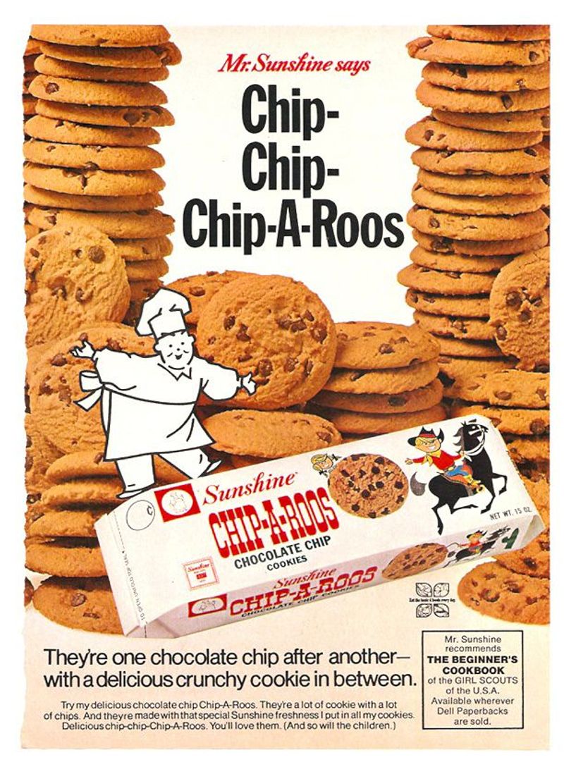 Sunshine Biscuits Chip-A-Roos: Cookie-Candy Crossovers