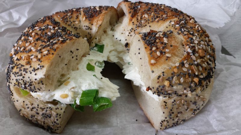 A Bagel with Schmear (No Toaster Needed)