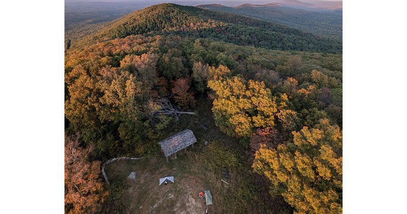 Pinhoti Trail at Cheaha (AL) — Alabama's high point in full color