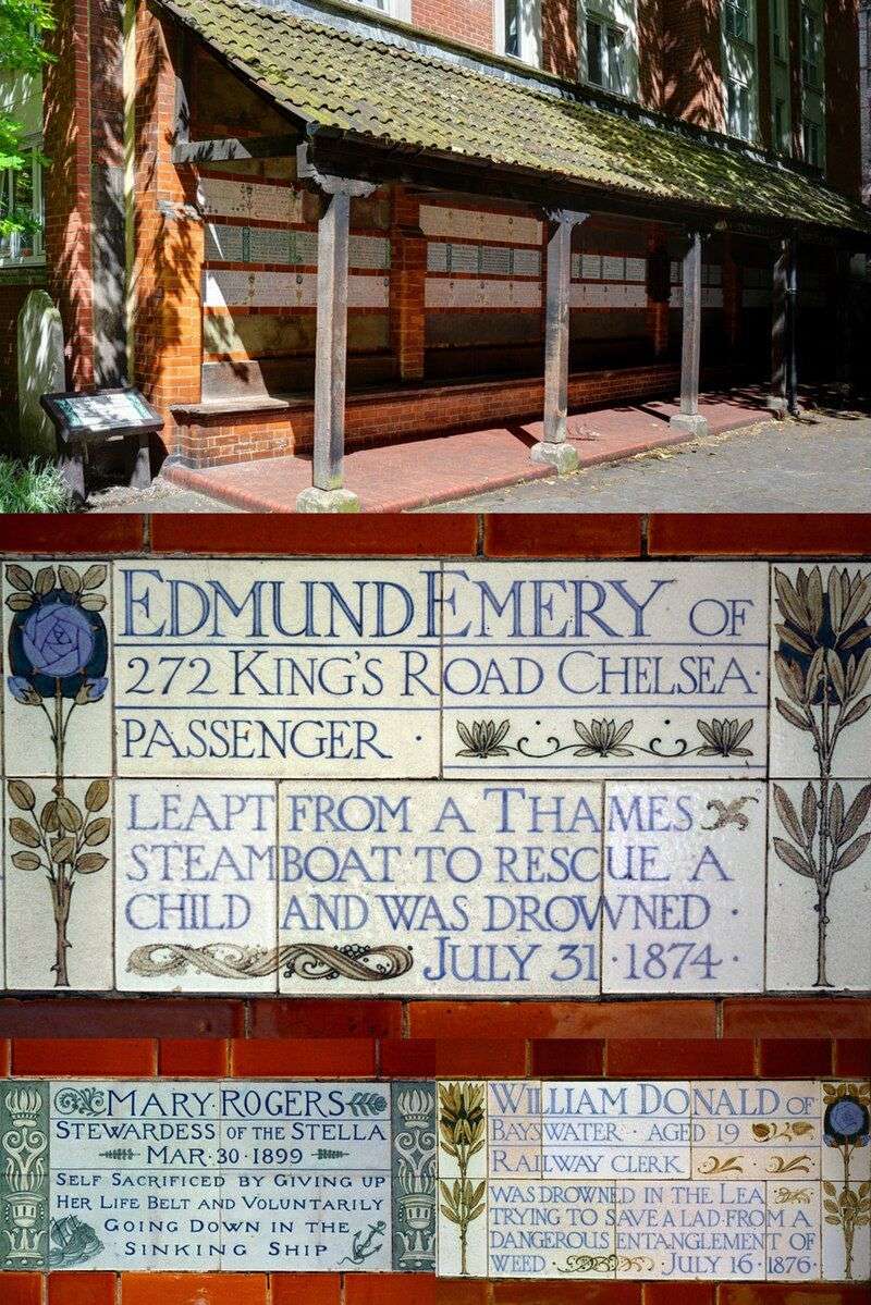 London - Postman's Park & the Watts Memorial