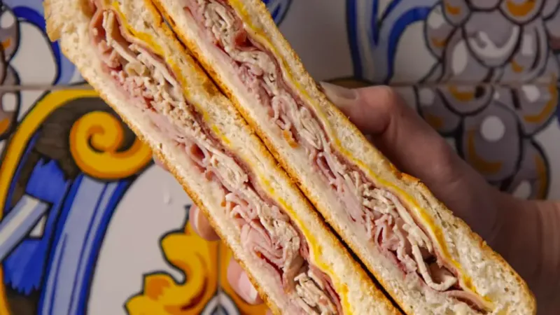 Cuban sandwich at Columbia Restaurant (Tampa, FL)