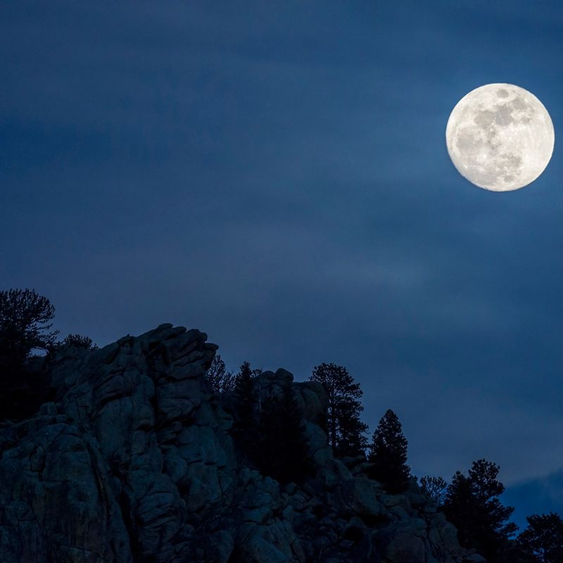 A Full Moon Is Brighter Than You Think—Sometimes Free Light