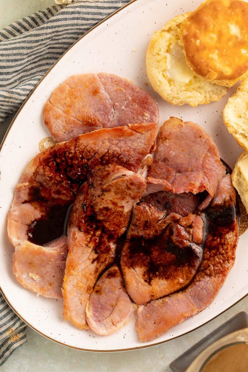 Country Ham with Red-Eye Gravy