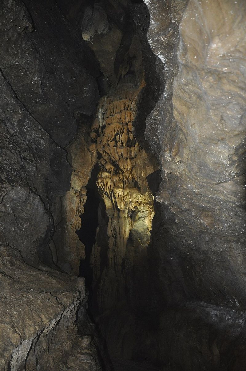 Carter Caves State Resort Park — guided tours and wild caving