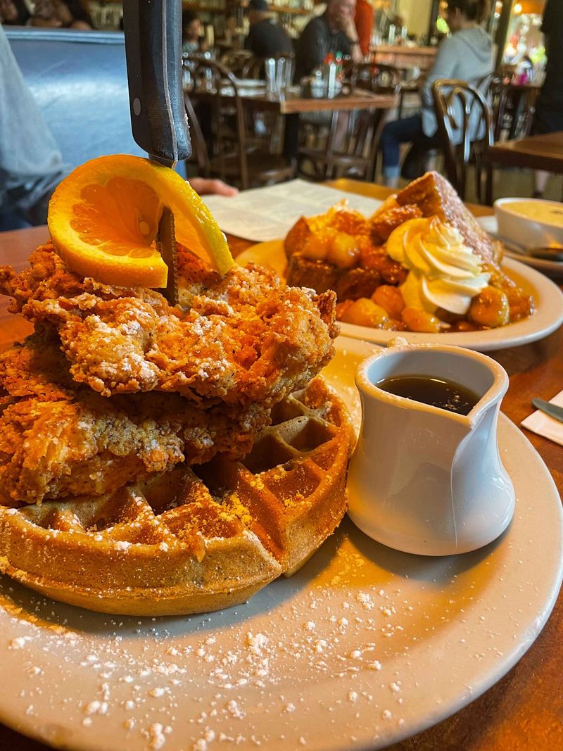 Screen Door’s Fried Chicken and Sweet Potato Waffle