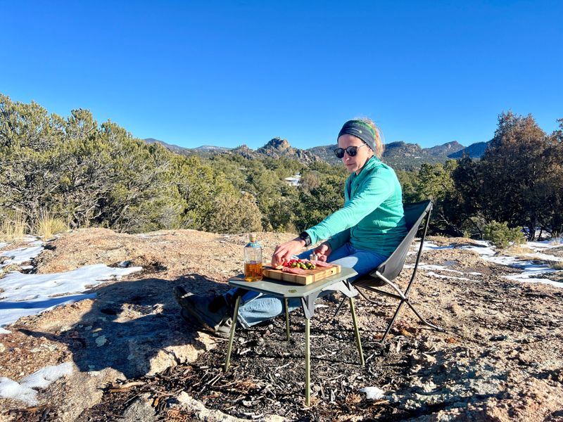 Nemo Moonlander Dual-Height Camp Table