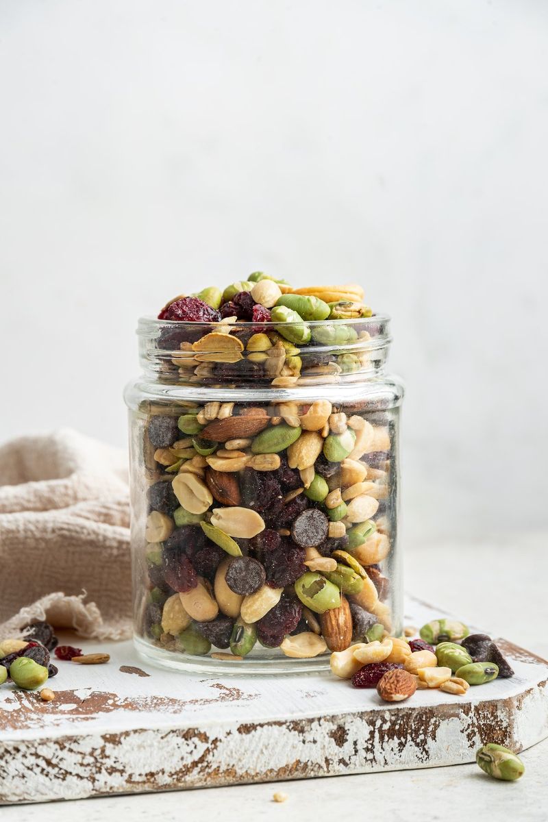 High-Calorie Crunch (Nuts, Nut-Butter Packets, Trail Mix)