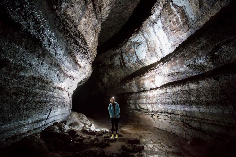 Ape Cave Lava Tube — Mount St. Helens, Washington